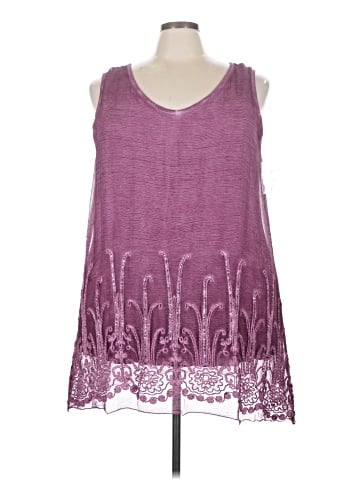 Soft Surroundings Sleeveless Silk Top (view 1)