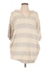 Easel 100% Cotton Tan Poncho Size L - photo 1