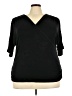 In'Voland Black 3/4 Sleeve Top Size 24 - photo 1
