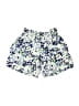 CAbi 100% Rayon Floral Blue Shorts Size S - photo 1