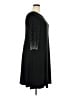 Marina Solid Black Casual Dress Size 2X - photo 4