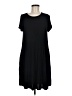 MTS Solid Black Casual Dress Size M - photo 1