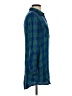 SO 100% Rayon Plaid Green Casual Dress Size S - photo 4