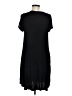 MTS Solid Black Casual Dress Size M - photo 2