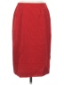 Albert Nipon Solid Red Casual Skirt Size 4 Petite - photo 1