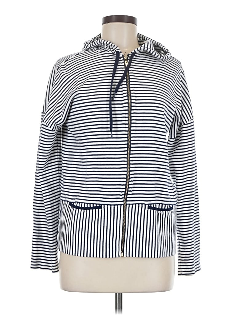 Pre-owned Vineyard Vines Zip Up Hoodie In Blue