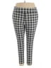 Gap Checkered-gingham Black Casual Pants Size XXL - photo 1