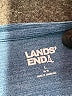 Lands' End Blue 3/4 Sleeve T-Shirt Size L - photo 7