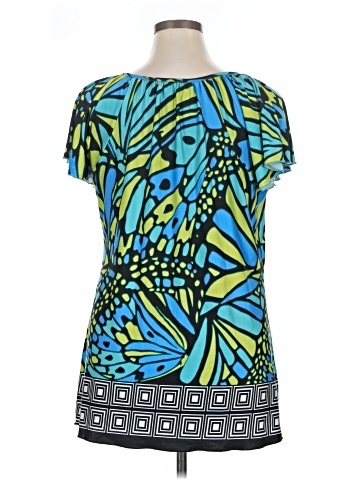 Live and Let Live Short Sleeve Blouse (view 2)