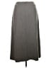 Kim Rogers Solid Gray Formal Skirt Size 14 - photo 2