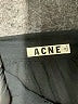 Acne Black 3/4 Sleeve Button-Down Shirt Size 23 - photo 11