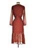 J.Crew Polka Dots Red Casual Dress Size 2 - photo 2