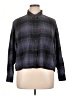 Levi's 100% Cotton Plaid Black Long Sleeve Button-Down Shirt Size XL - photo 1