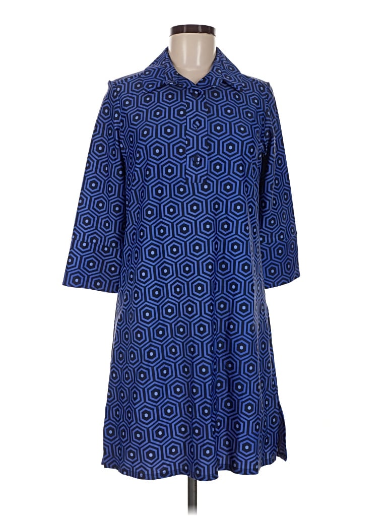 Pre-owned Jude Connally Casual Dress In Blue