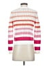 Talbots 100% Cotton Stripes White Pullover Sweater Size S - photo 2