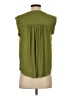 Maison d' Amelie 100% Polyester Green Sleeveless Blouse Size XS - photo 2