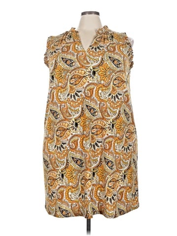 MICHAEL Michael Kors Sleeveless Blouse (view 1)