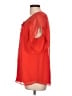 Calvin Klein 100% Polyester Red Short Sleeve Blouse Size L - photo 5