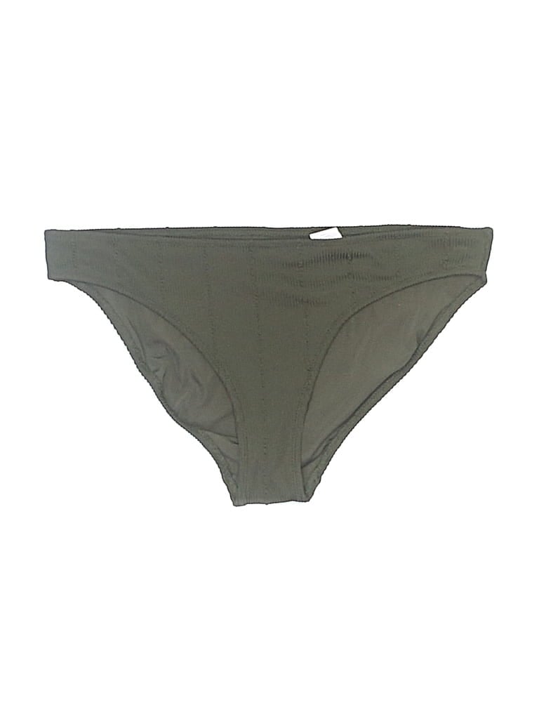 Pre-owned Aerie Swimsuit Bottoms In Green