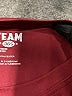 Team 100% Polyester Burgundy Long Sleeve T-Shirt Size S - photo 7