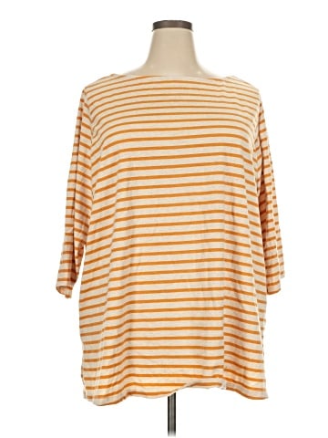 June + Vie 3/4 Sleeve T-Shirt (view 1)