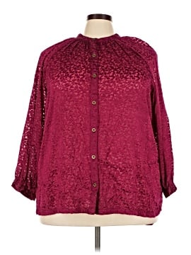 By Anthropologie 3/4 Sleeve Blouse (view 1)