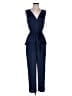 BCBGMAXAZRIA 100% Polyester Blue Jumpsuit Size S - photo 1