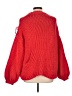 Lumiere 100% Acrylic Hearts Red Pullover Sweater Size L - photo 2