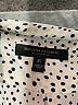 Banana Republic 100% Polyester Animal Print Silver Long Sleeve Blouse Size XS - photo 4