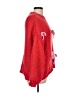Lumiere 100% Acrylic Hearts Red Pullover Sweater Size L - photo 4