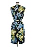 Slate & Willow 100% Polyamide Print Blue Cocktail Dress Size 6 - photo 2