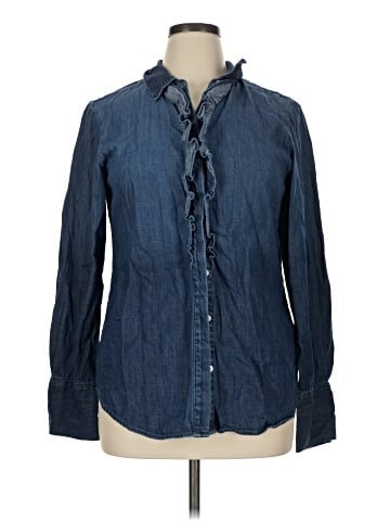 FRAME Long Sleeve Button-Down Shirt (view 1)