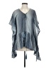 Natura 100% Cotton Blue Short Sleeve Blouse Size XS - photo 1