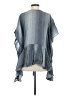 Natura 100% Cotton Blue Short Sleeve Blouse Size XS - photo 2