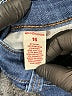 Molly & Isadora Solid Blue Jeans Size 16 Plus - photo 5