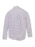 Crewcuts 100% Cotton Checkered-gingham Blue Long Sleeve Button-Down Shirt Size 10 - photo 2