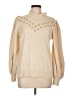 Summersalt Hearts Tan Pullover Sweater Size L - photo 1