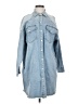 ANNIEWEAR Blue 3/4 Sleeve Top Size S - photo 1