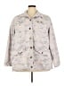 Torrid Camo Gray Purple Jacket Size 4X Plus (4) - photo 1