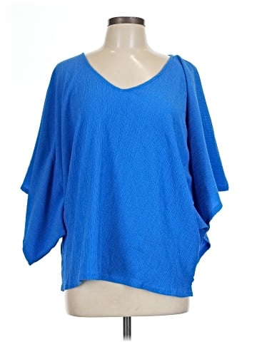 Glam 3/4 Sleeve Blouse (view 1)