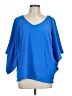 Glam Blue 3/4 Sleeve Blouse Size L - photo 1