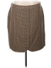 ELOQUII Houndstooth Brown Formal Skirt Size 16 - photo 1