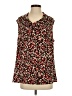 Kasper Brown Sleeveless Blouse Size L (estimated) - photo 1