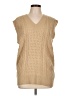 Unbranded 100% Acrylic Tan Sweater Vest Size L - photo 1