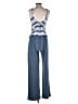 Gypsy 05 Stripes Blue Jumpsuit Size S - photo 2