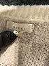 Debut 100% Polyester Checkered-gingham Ivory Pullover Sweater Size M - photo 7