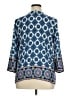 Ruby Rd. 100% Viscose Blue 3/4 Sleeve Blouse Size XL - photo 2