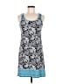 Max Studio Paisley Blue Casual Dress Size XS - photo 1