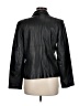 INC International Concepts 100% Acetate Black Jacket Size Med Petite - photo 2