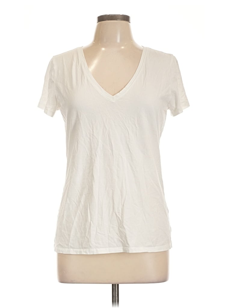 Pre-owned Lilly Pulitzer Short Sleeve T-shirt In Ivory